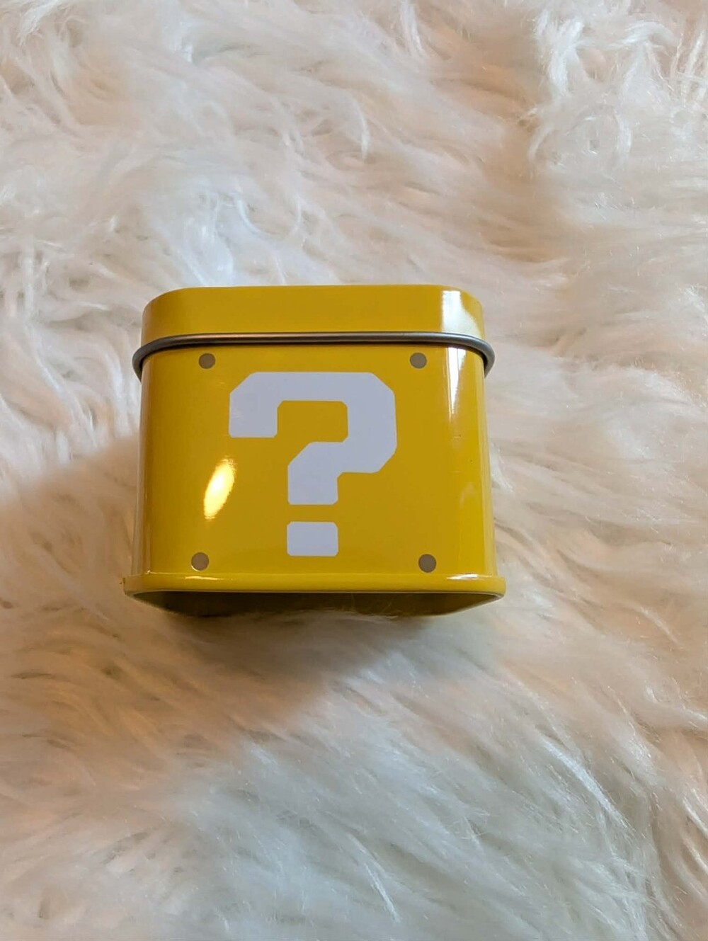 💖10 FOR 20💖Nintendo Super Mario Yellow Question Block Tin